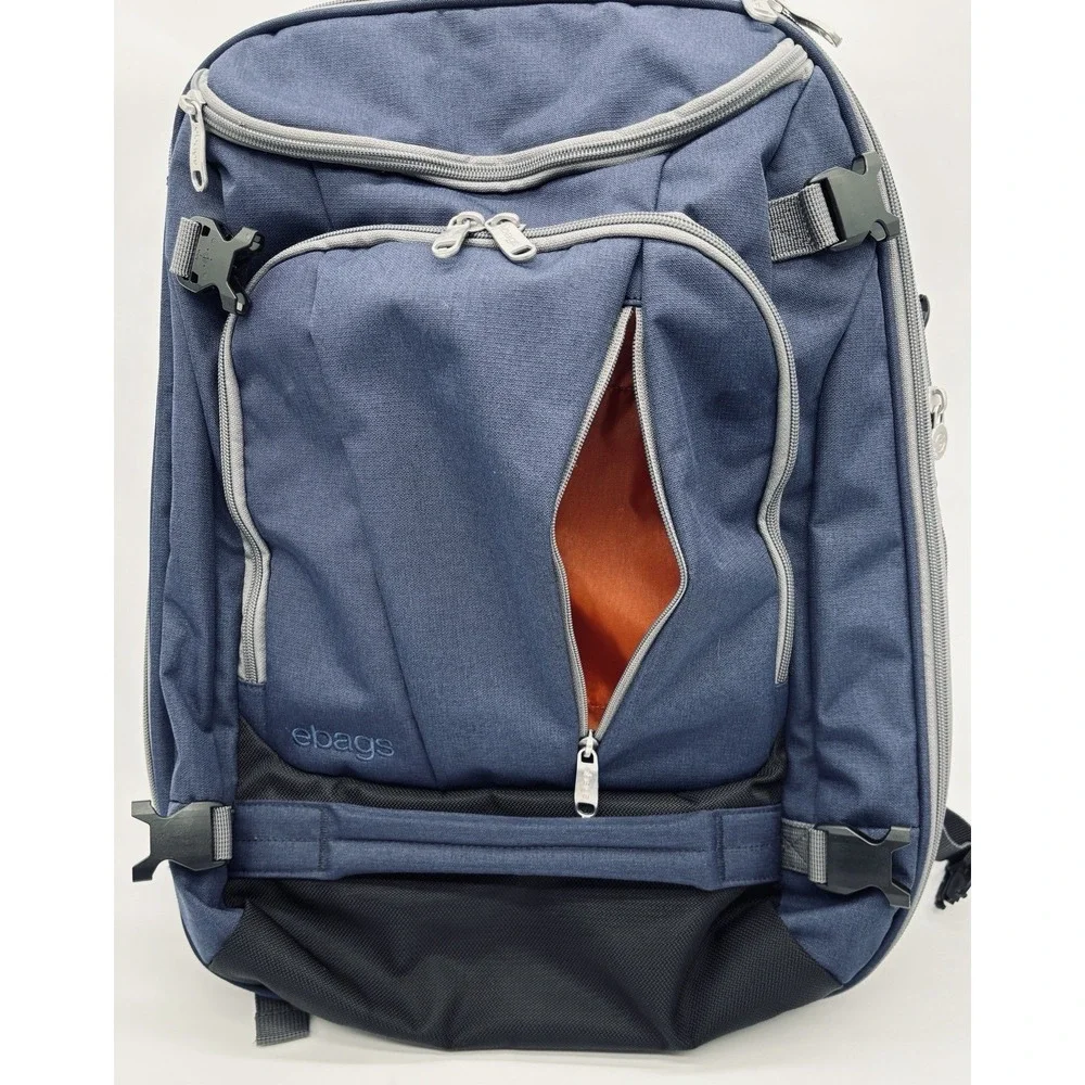 EBags Mother Lode Weekender Full Size Blue Expandable/Convertible Backpack